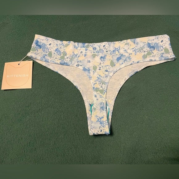 KITTENISH FLORAL DREAMS OG THONG - Picture 5 of 9